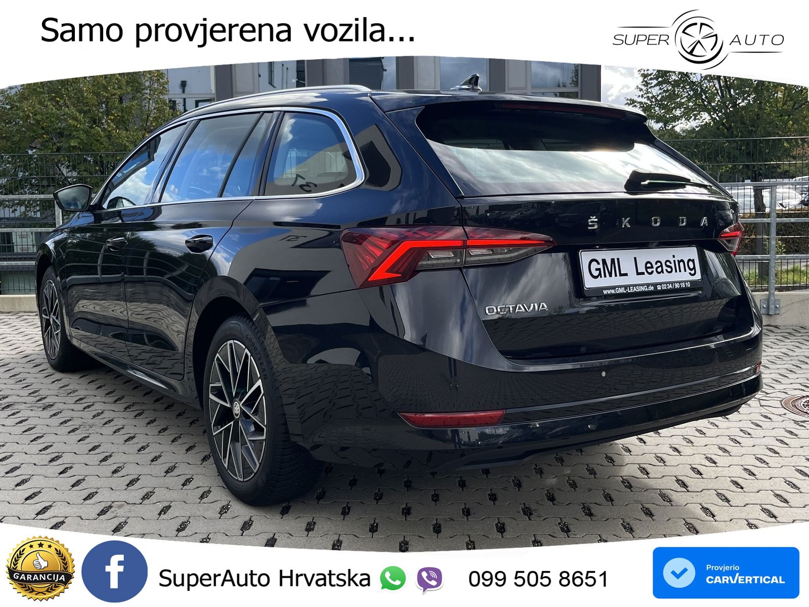 Škoda Octavia Combi 1.5 TSI (150 KS) LED+GR SJED+ACC