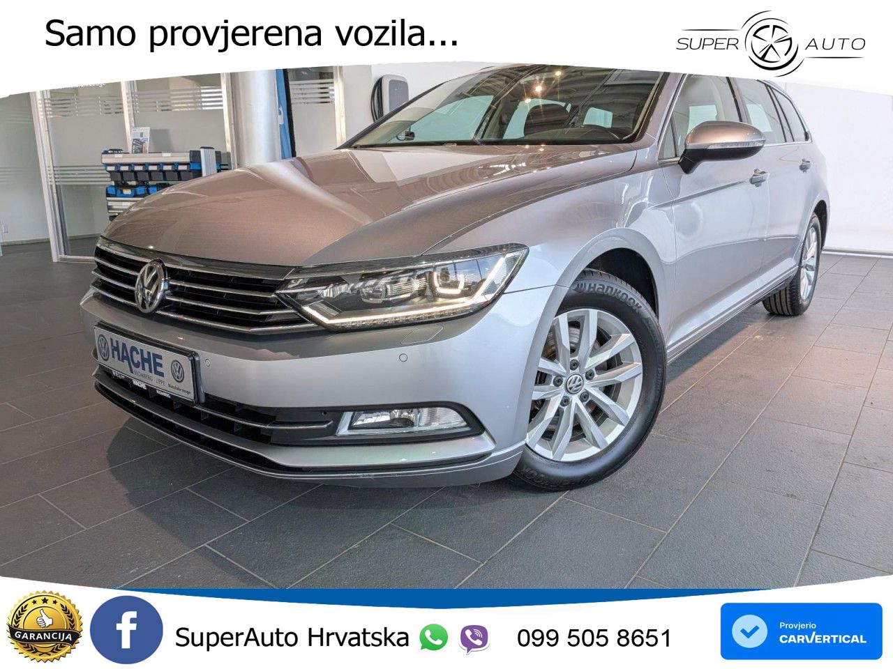Volkswagen Passat Variant 1.5 TSI (150 KS) DSG ACT LED+GR SJED+ACC