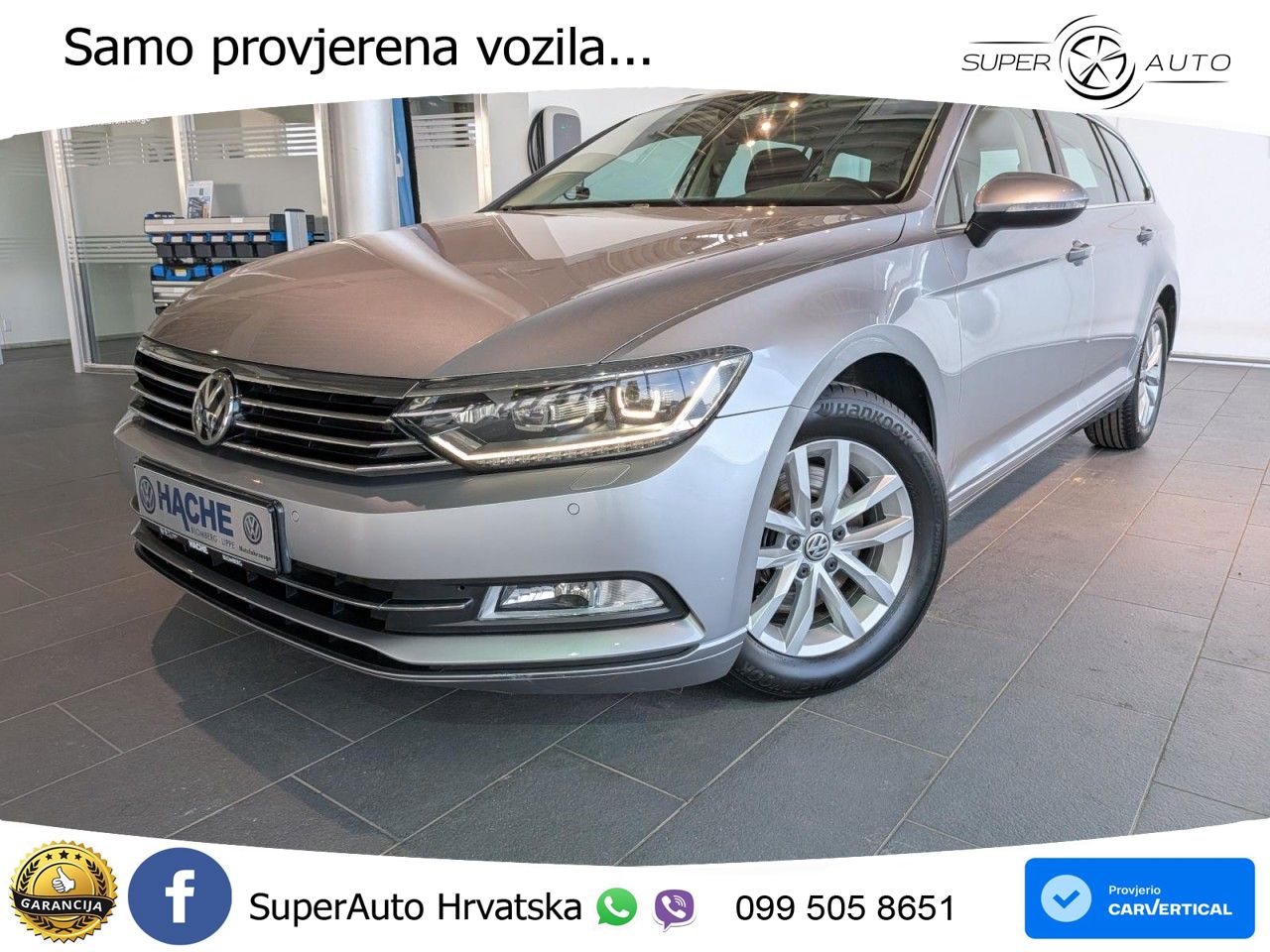 Volkswagen Passat Variant 1.5 TSI (150 KS) DSG ACT LED+GR SJED+ACC