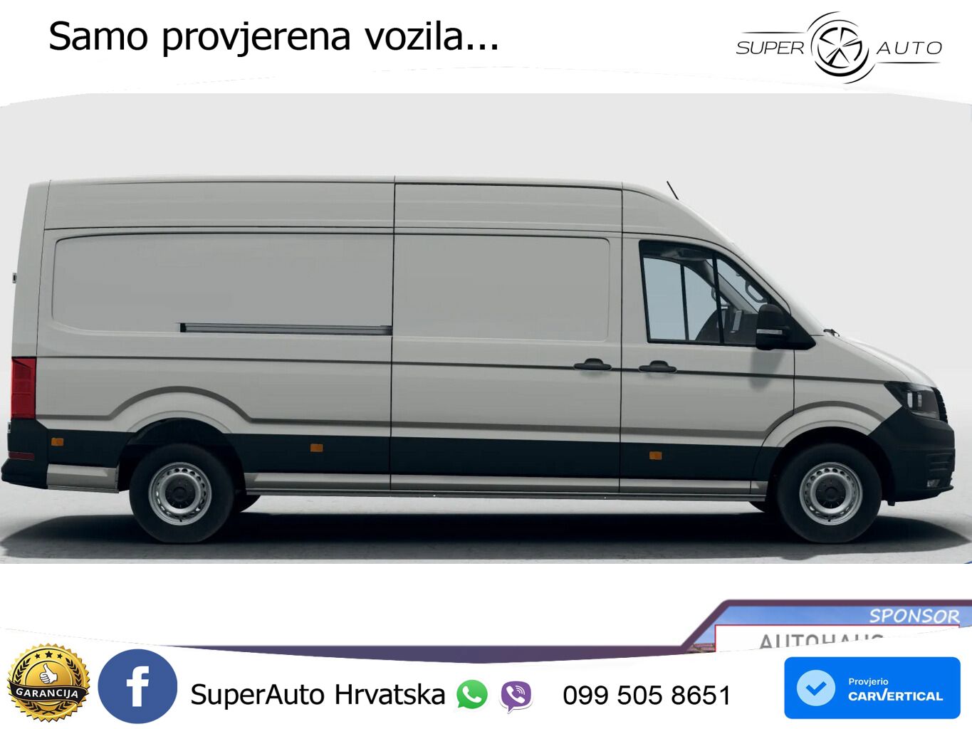 Volkswagen Crafter 35 AT8 L4H3 4M Kam Temp PDC UVP-42%* 177 KS