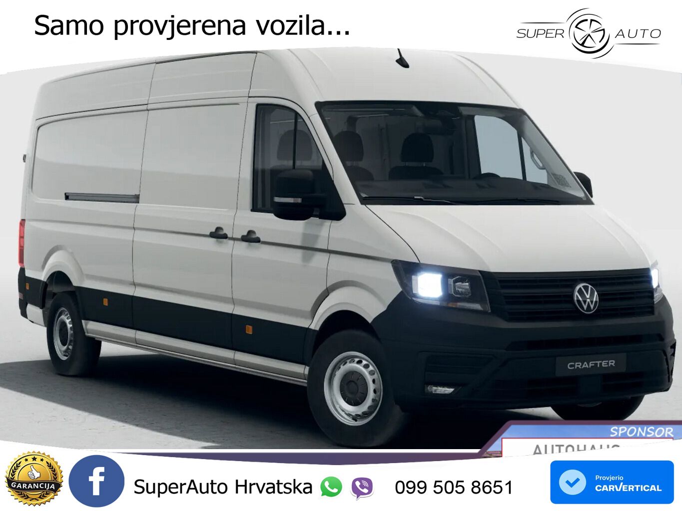 Volkswagen Crafter 35 AT8 L4H3 4M Kam Temp PDC UVP-42%* 177 KS