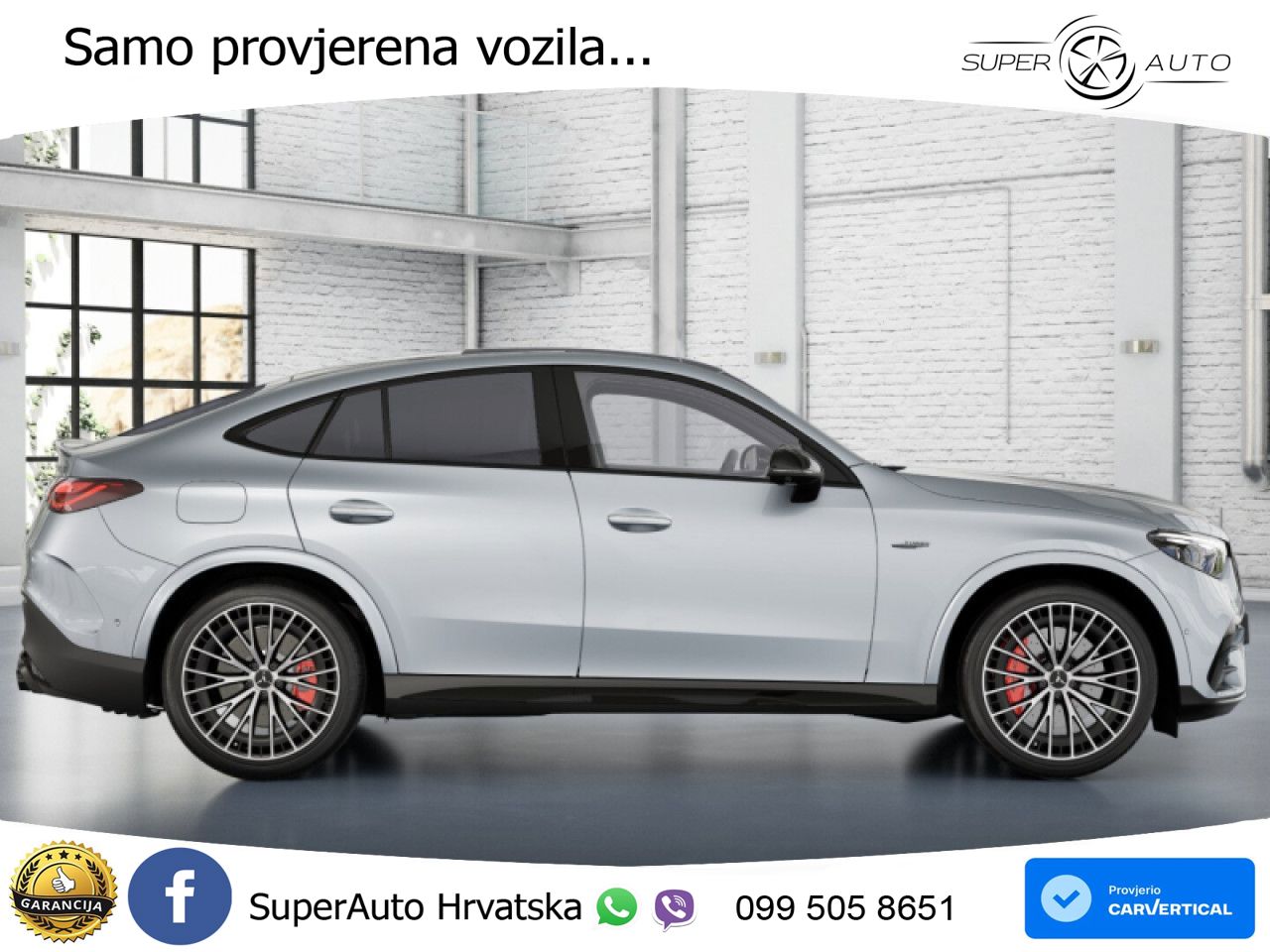 Mercedes GLC Coupe AMG GLC 43 (421 KS) 4MATIC AMG SPEEDSHIFT MCT 9G ACC+HEAD+GR SJED+360+PANO