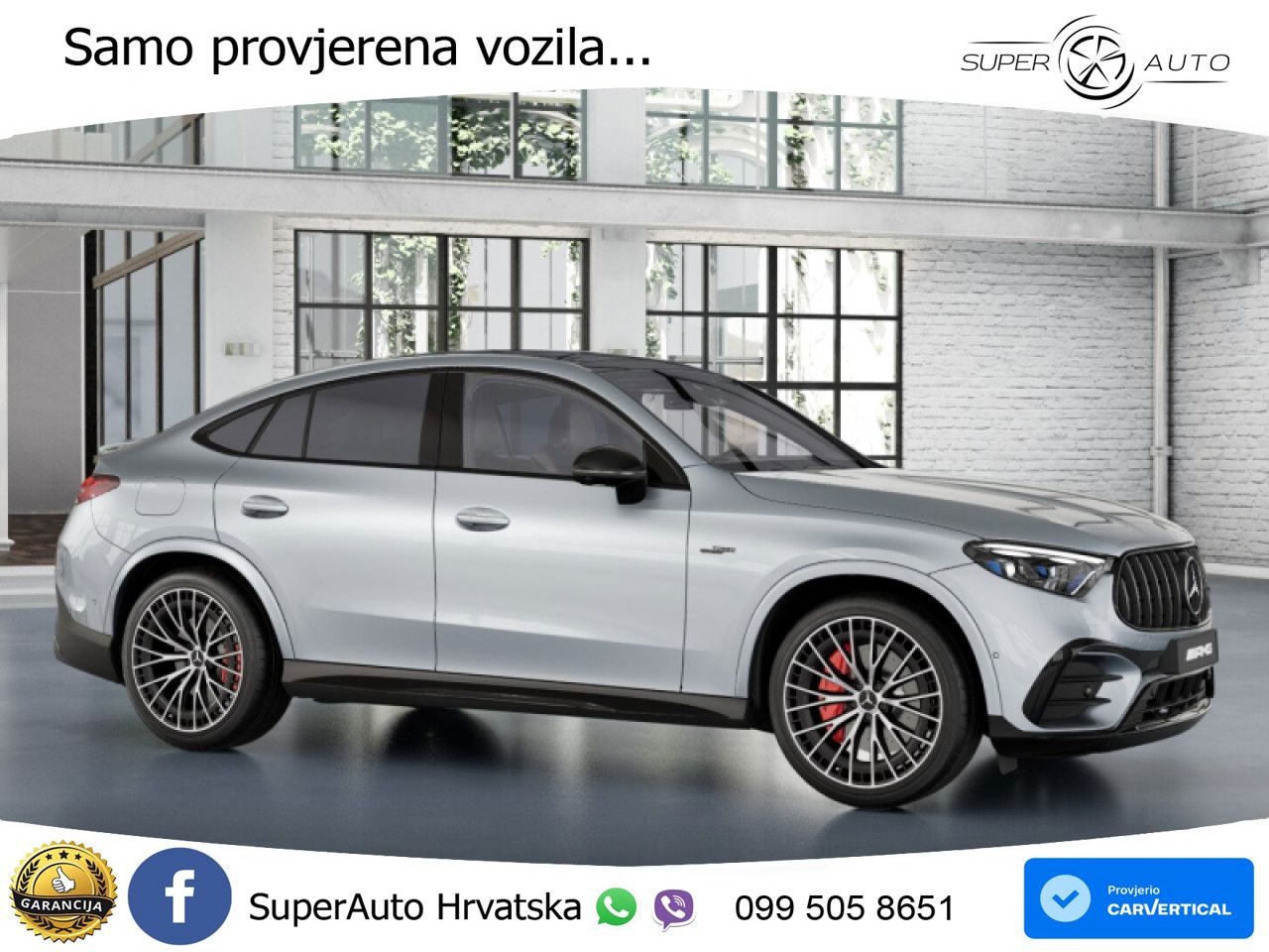 Mercedes GLC Coupe AMG GLC 43 (421 KS) 4MATIC AMG SPEEDSHIFT MCT 9G ACC+HEAD+GR SJED+360+PANO