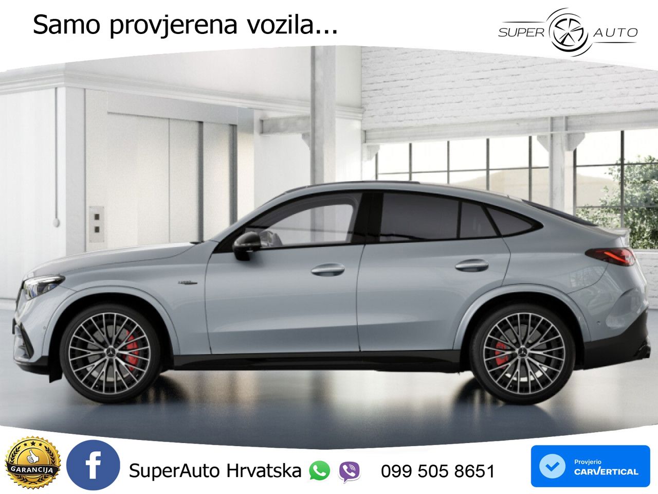 Mercedes GLC Coupe AMG GLC 43 (421 KS) 4MATIC AMG SPEEDSHIFT MCT 9G ACC+HEAD+GR SJED+360+PANO