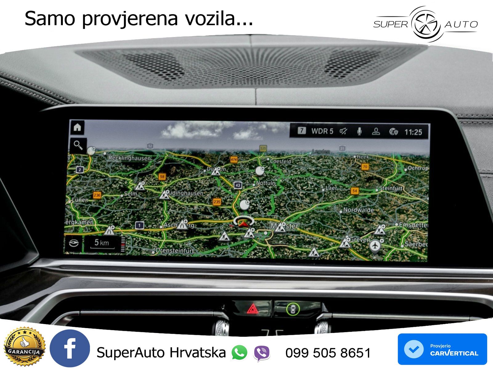 BMW X5 30d (286 KS) xDrive Steptronic M Sport ACC+HEAD+GR SJED+360+PANO