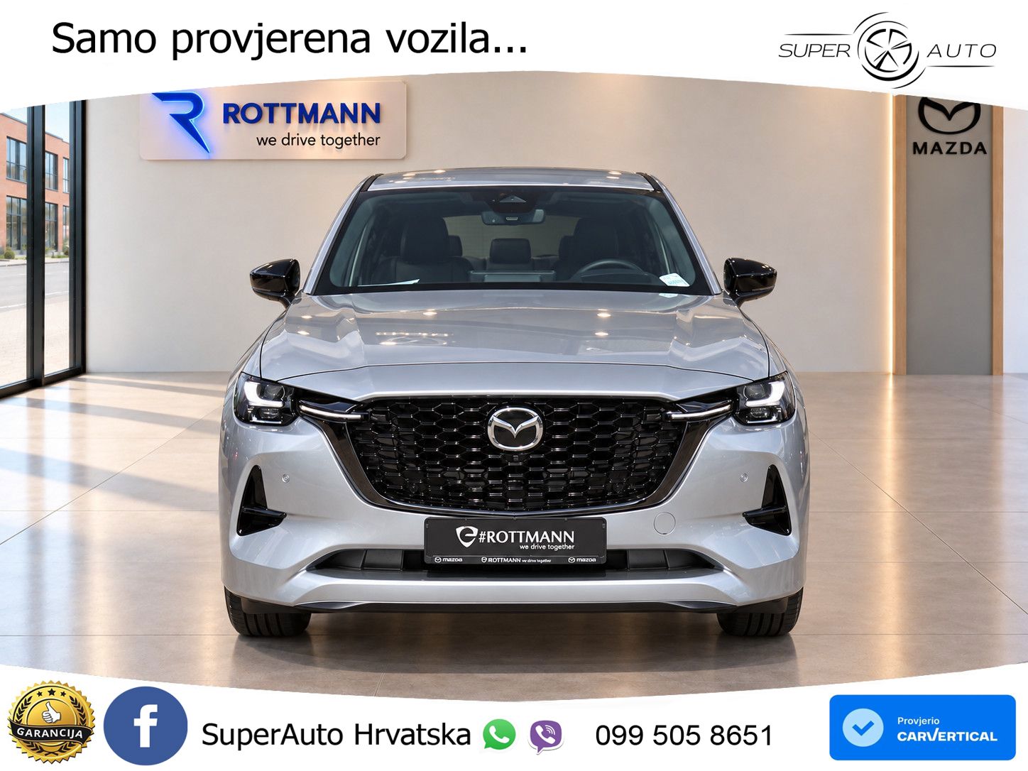 Mazda CX-60 3.3 e-Skyactiv D (200 KS) Automatic LED+GR SJED+ACC