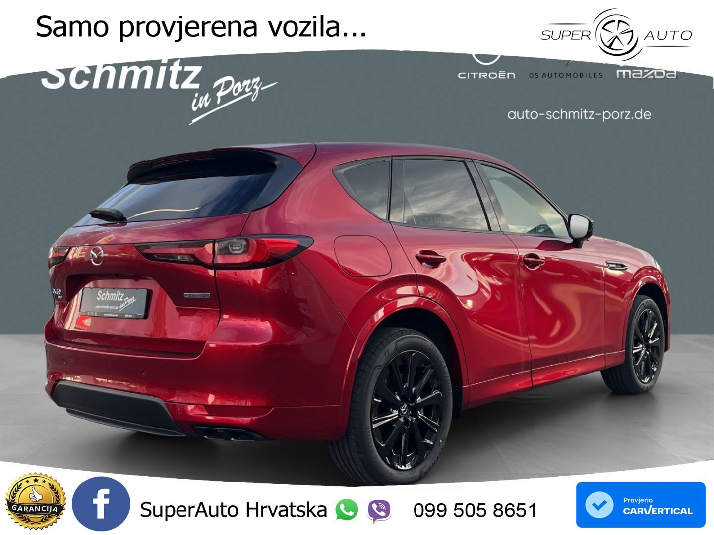 Mazda CX-60 2.5 e-Skyactiv (328 KS) AWD Automatic MATRIX+GR SJED+KAM