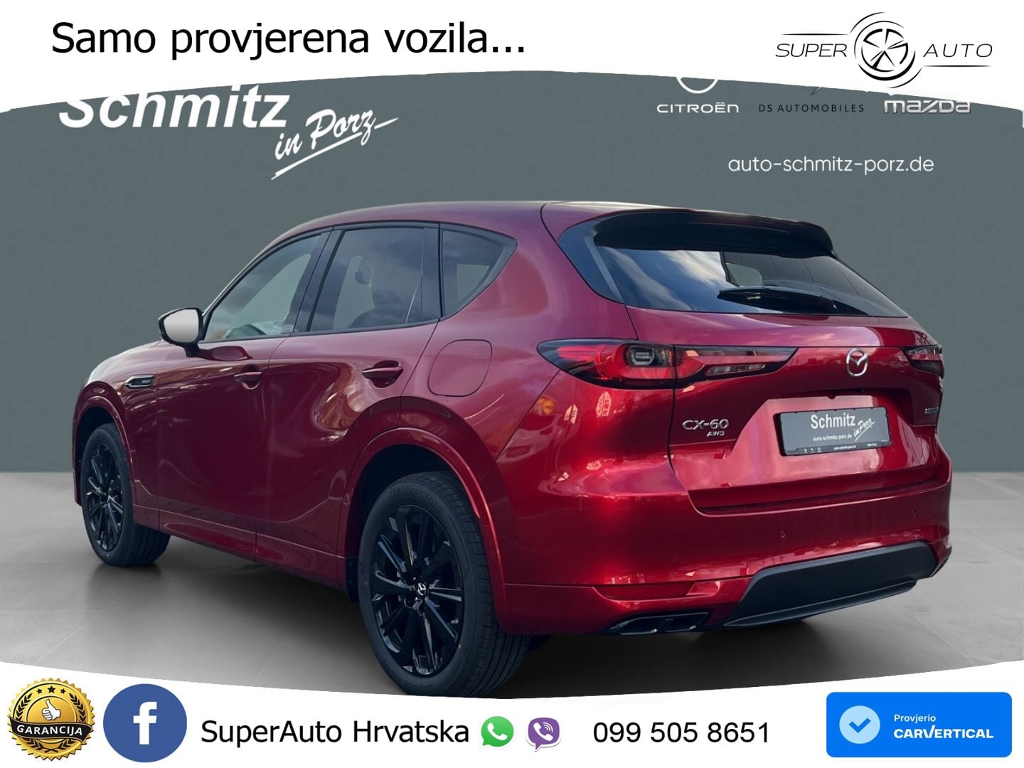 Mazda CX-60 2.5 e-Skyactiv (328 KS) AWD Automatic MATRIX+GR SJED+KAM