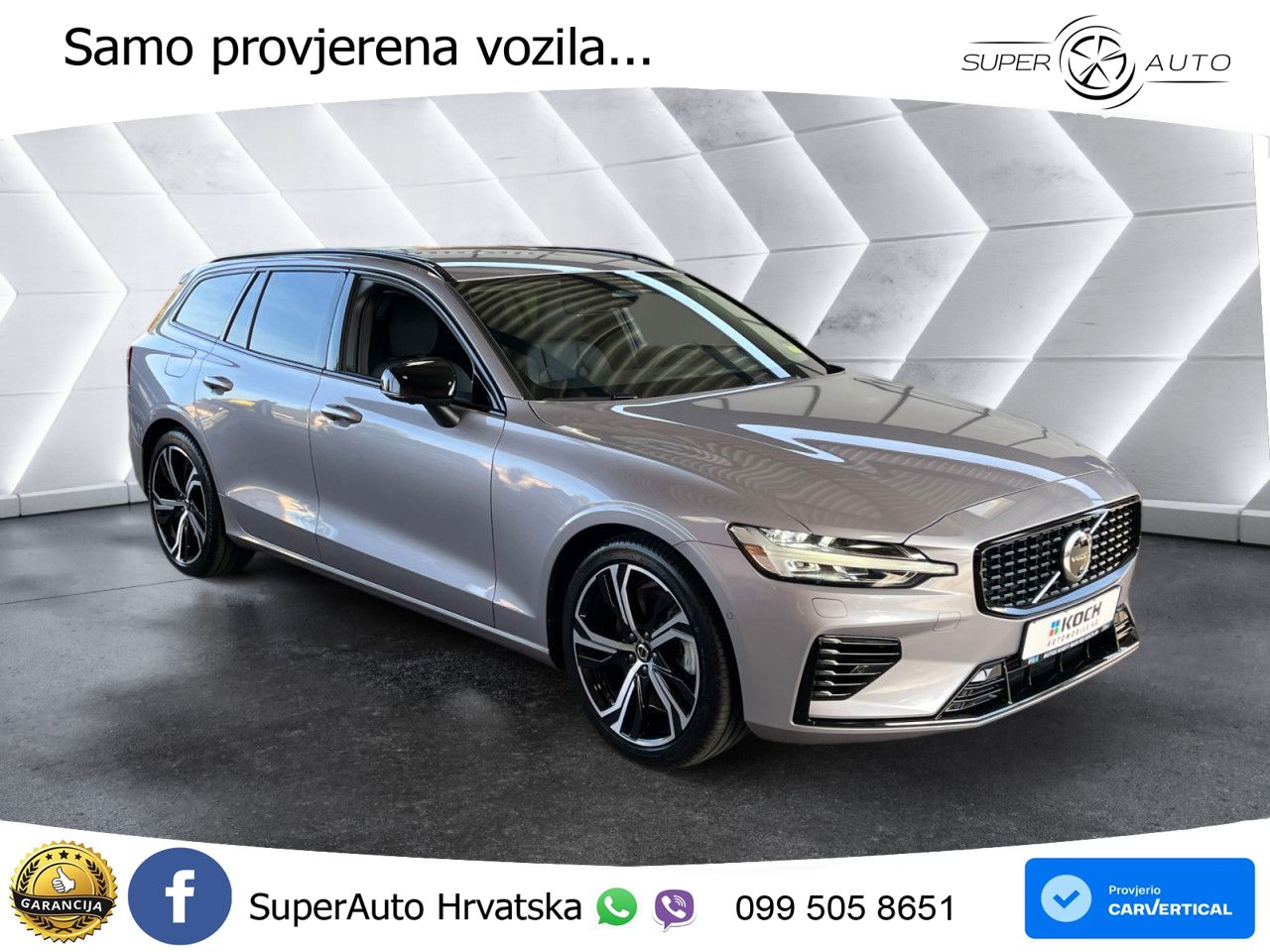 Volvo V60 2.0 T6 AWD Geartronic LED+GR SJED+ACC