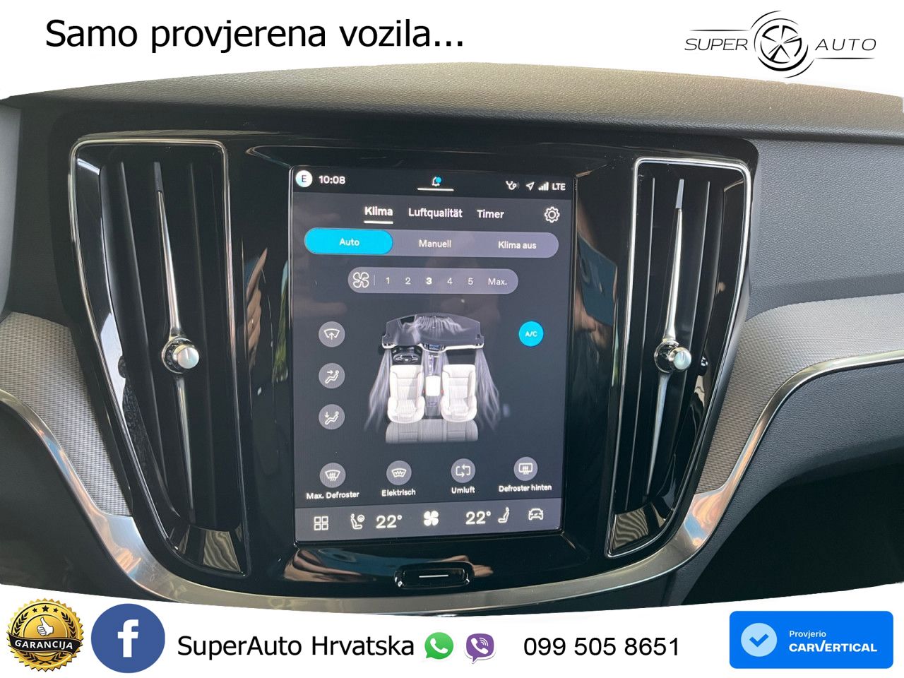 Volvo V60 2.0 T6 AWD Geartronic LED+GR SJED+ACC