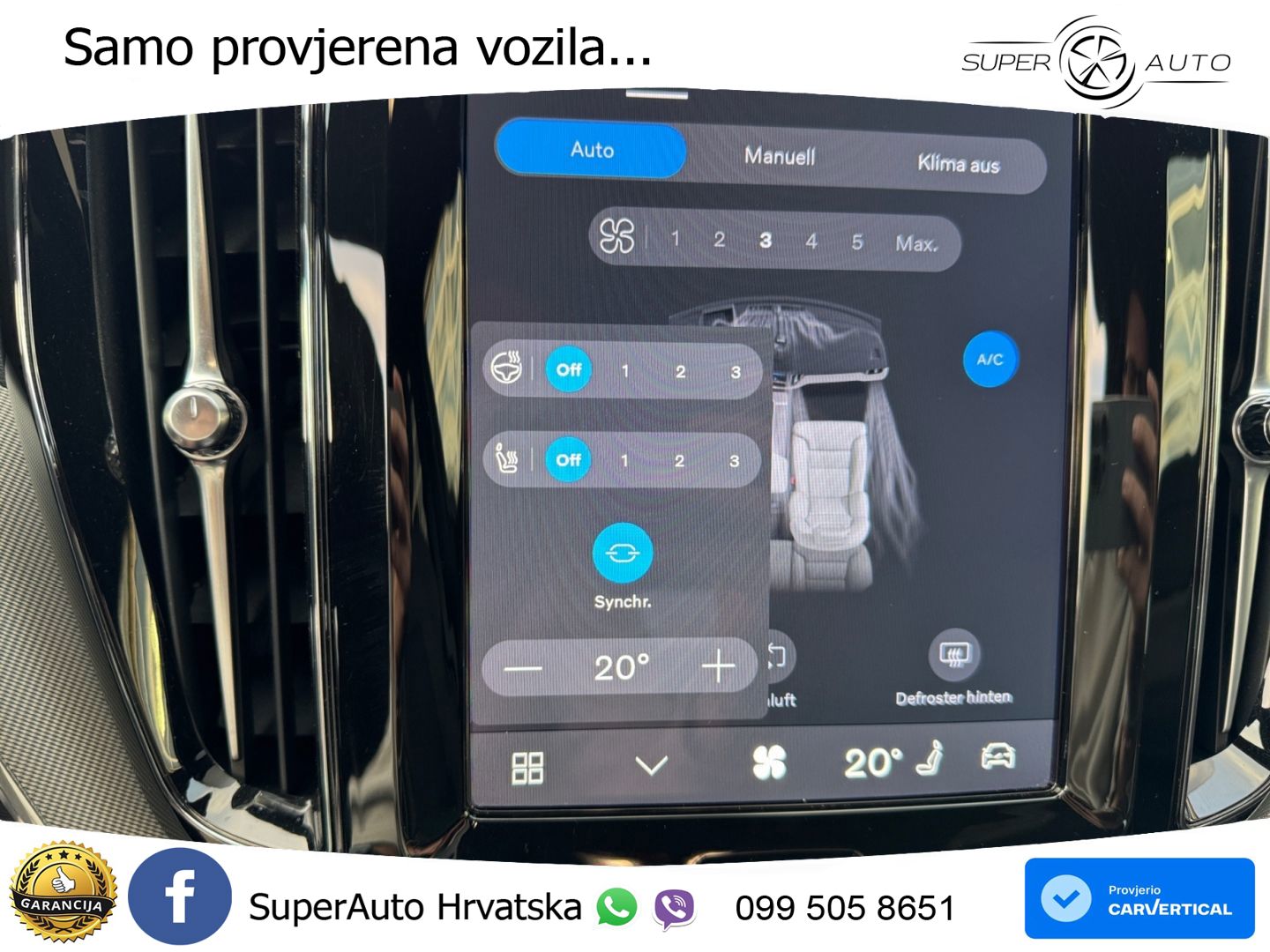 Volvo XC60 B4 Diesel FWD Geartronic LED+GR SJED+ACC