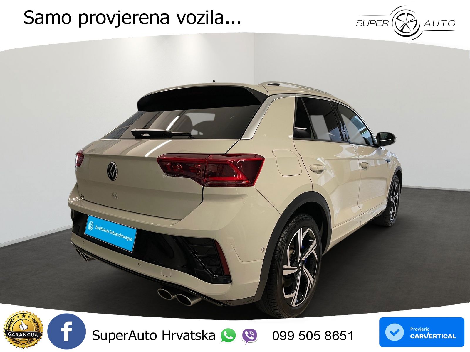 Volkswagen T-Roc I R 2.0 TSI (300 KS) OPF 4M DSG MATRIX+GR SJED+KAM