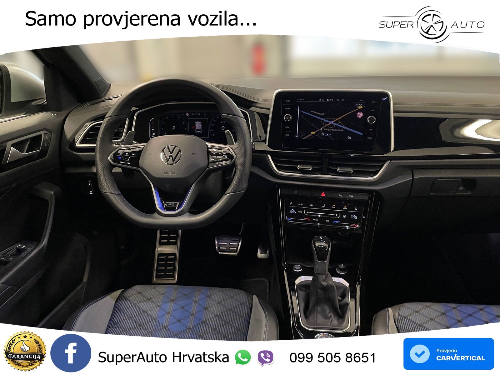 Volkswagen T-Roc I R 2.0 TSI (300 KS) OPF 4M DSG MATRIX+GR SJED+KAM