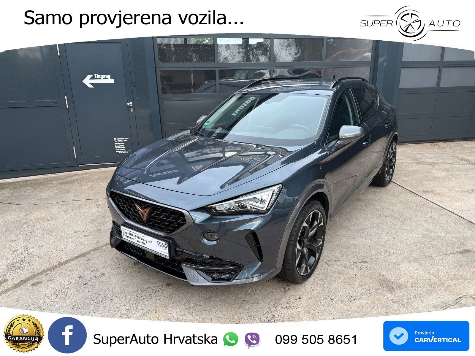 Cupra Formentor 1.4 TSI (204 KS) e-Hybrid DSG LED+GR SJED+ACC