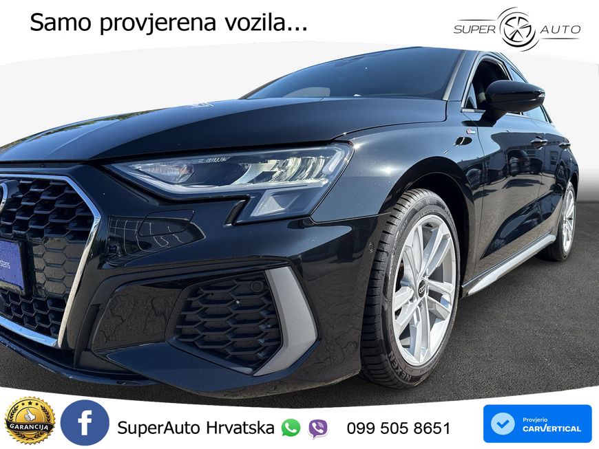 Audi A3 35 TDI (150 KS) S tronic S line