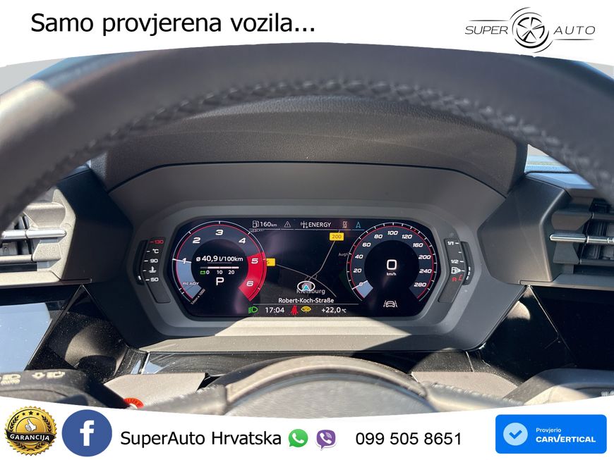 Audi A3 35 TDI (150 KS) S tronic S line