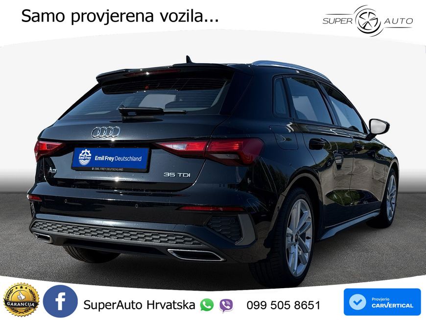 Audi A3 35 TDI (150 KS) S tronic S line