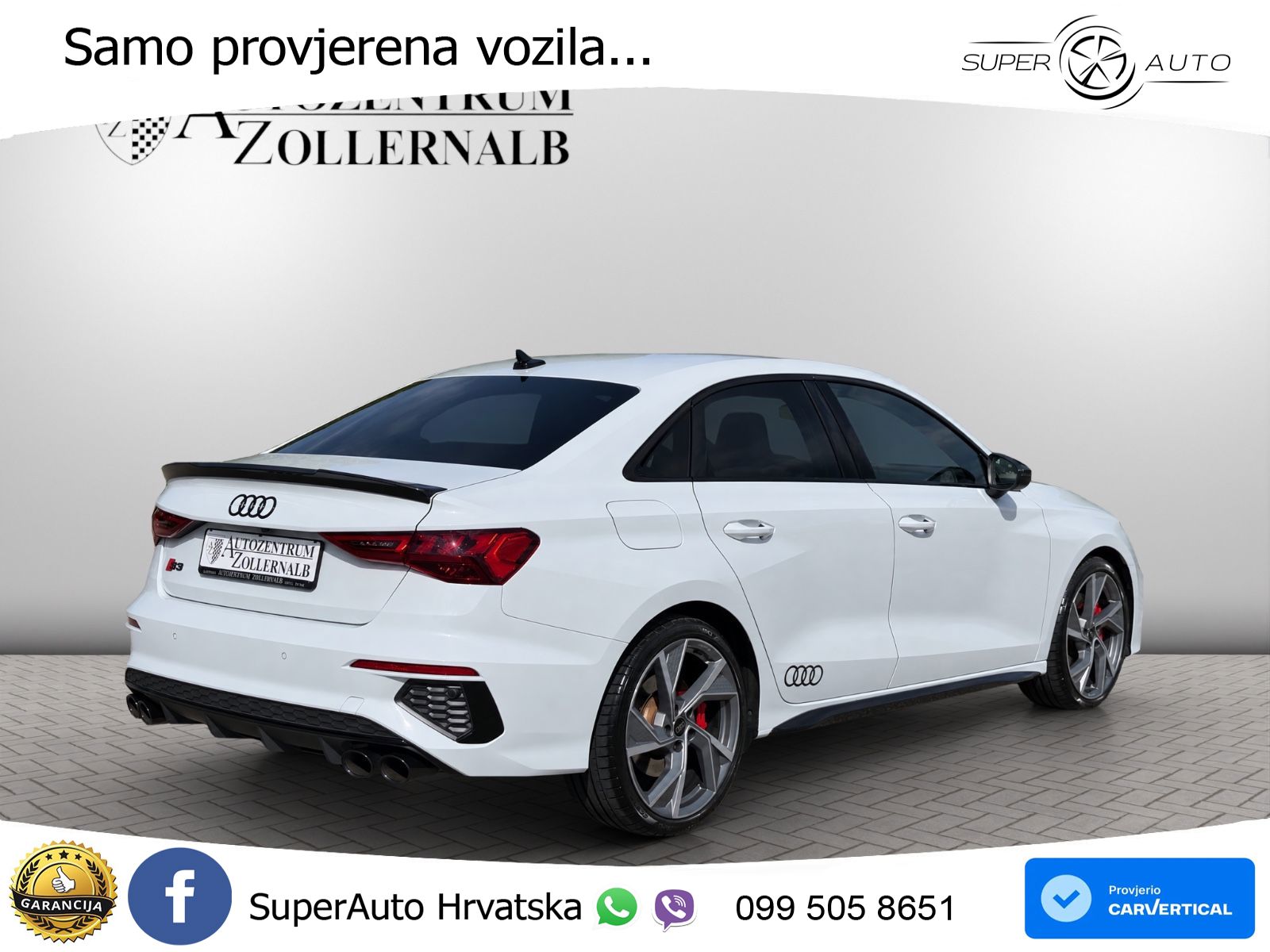 Audi S3 Limuzina 2.0 TFSI (310 KS) quattro S tronic MATRIX+GR SJED+KAM