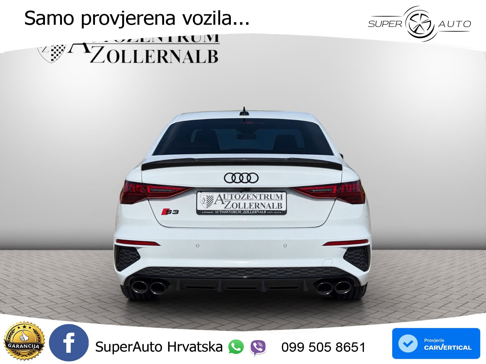 Audi S3 Limuzina 2.0 TFSI (310 KS) quattro S tronic MATRIX+GR SJED+KAM