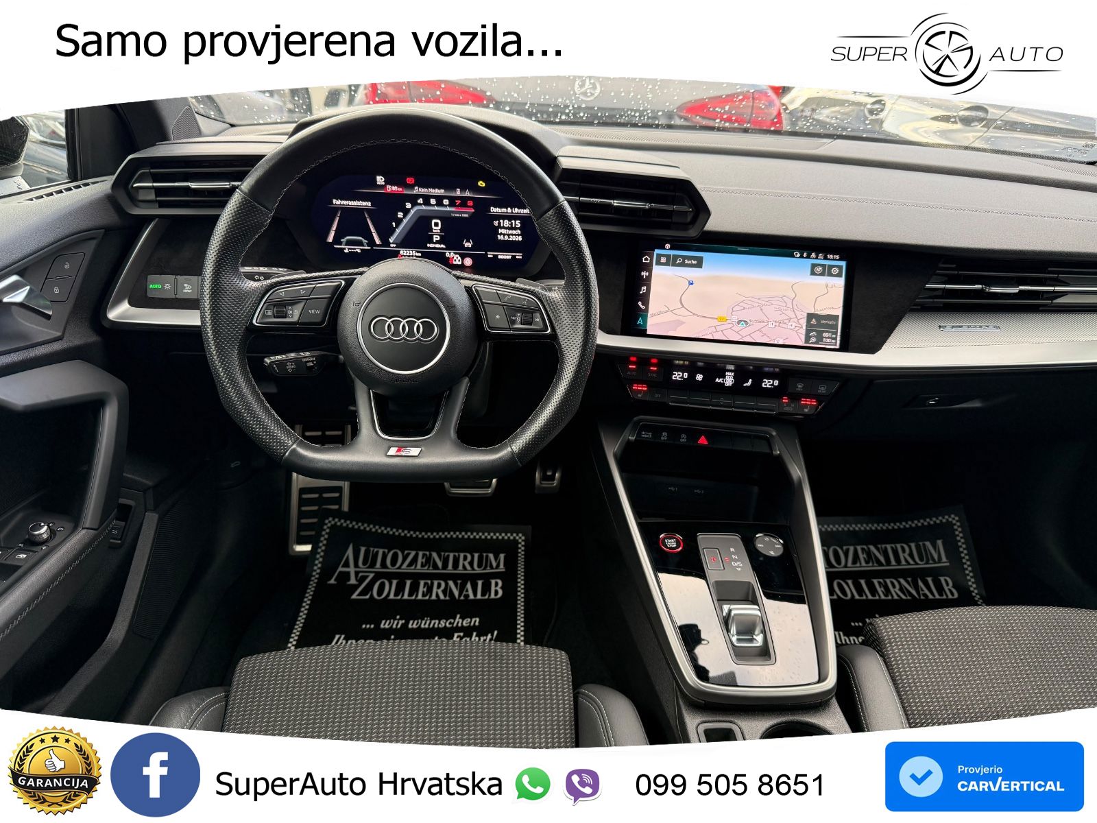 Audi S3 Limuzina 2.0 TFSI (310 KS) quattro S tronic MATRIX+GR SJED+KAM