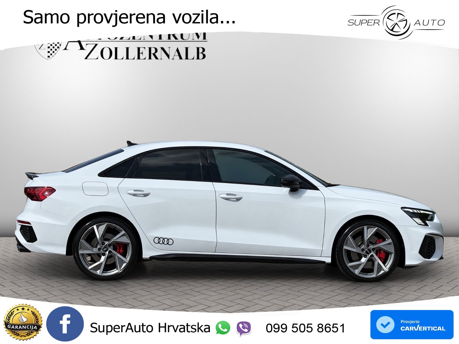 Audi S3 Limuzina 2.0 TFSI (310 KS) quattro S tronic MATRIX+GR SJED+KAM