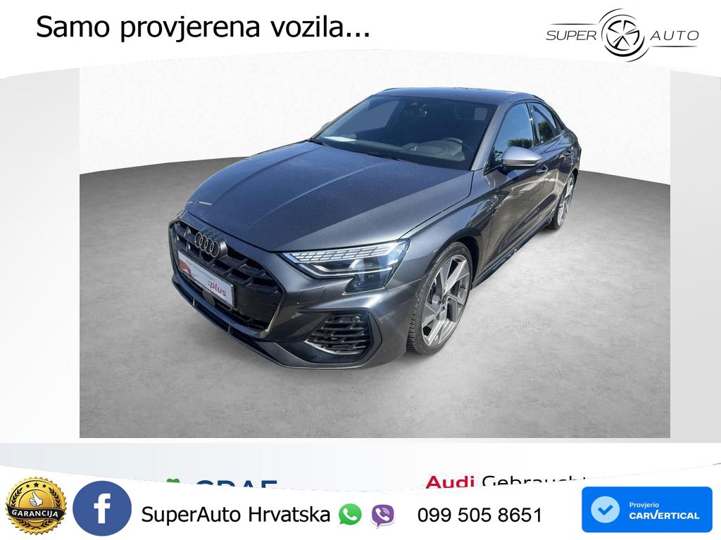 Audi S3 Limuzina 2.0 TFSI (333 KS) quattro S tronic LED+GR SJED+ACC