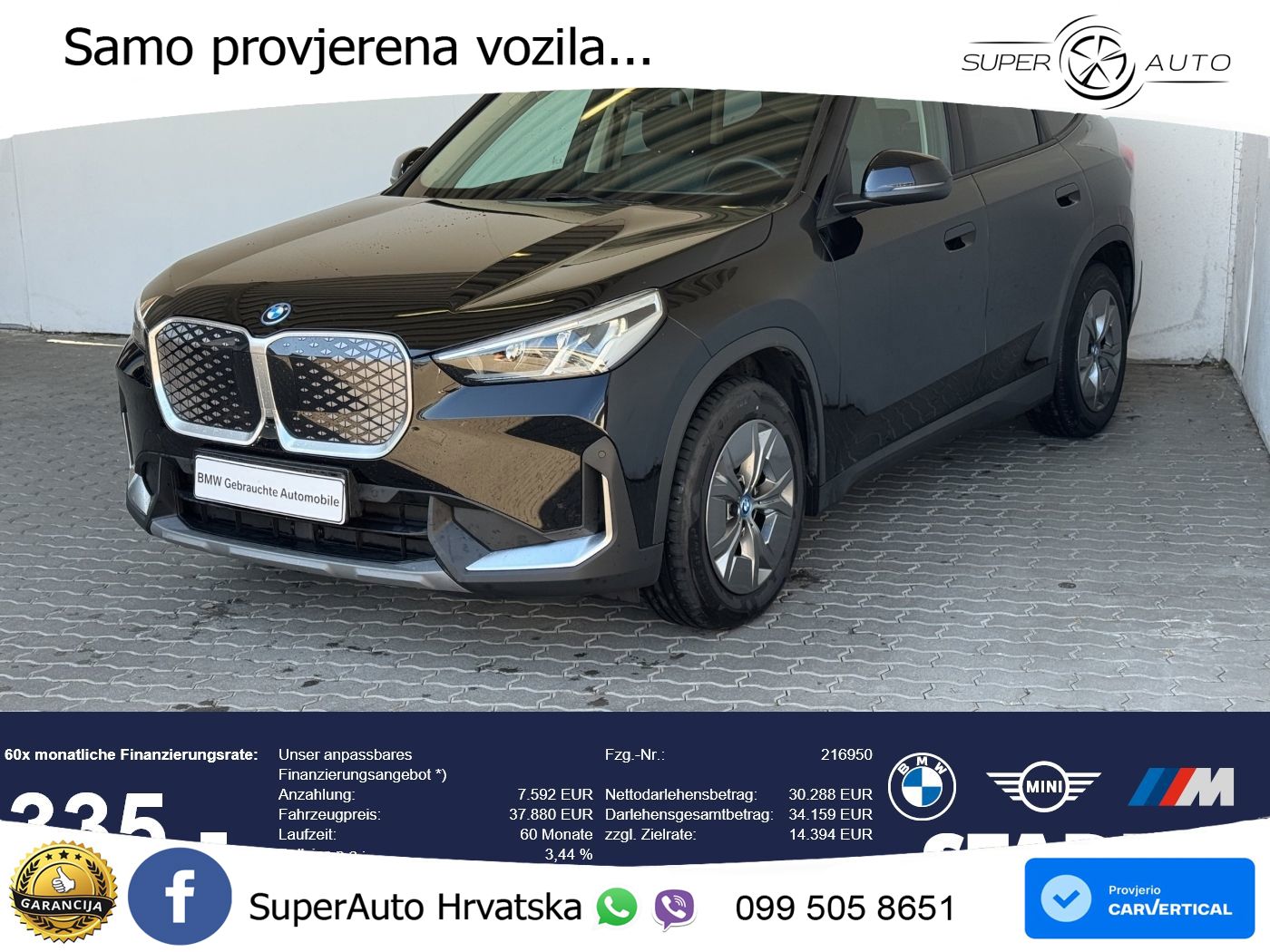 BMW iX1 68 kWh (313 KS) xDrive30