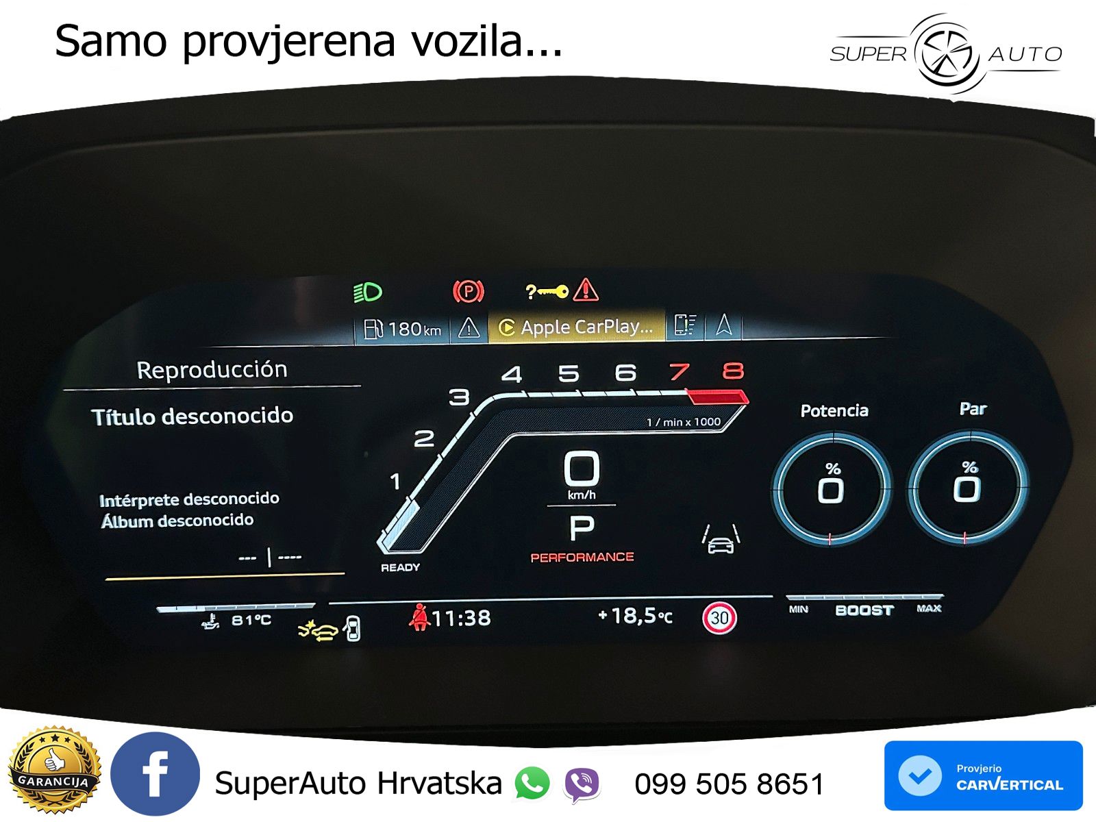 Audi RS3 Sedan 2.5 TFSI (400 KS) quattro S tronic LED+ACC