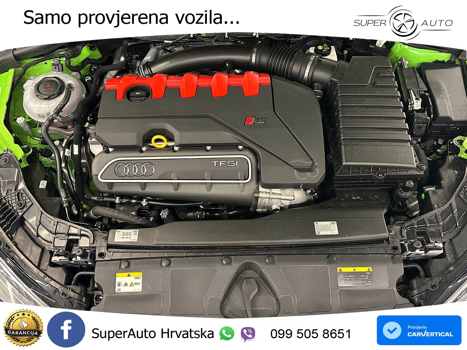 Audi RS3 Sedan 2.5 TFSI (400 KS) quattro S tronic LED+ACC