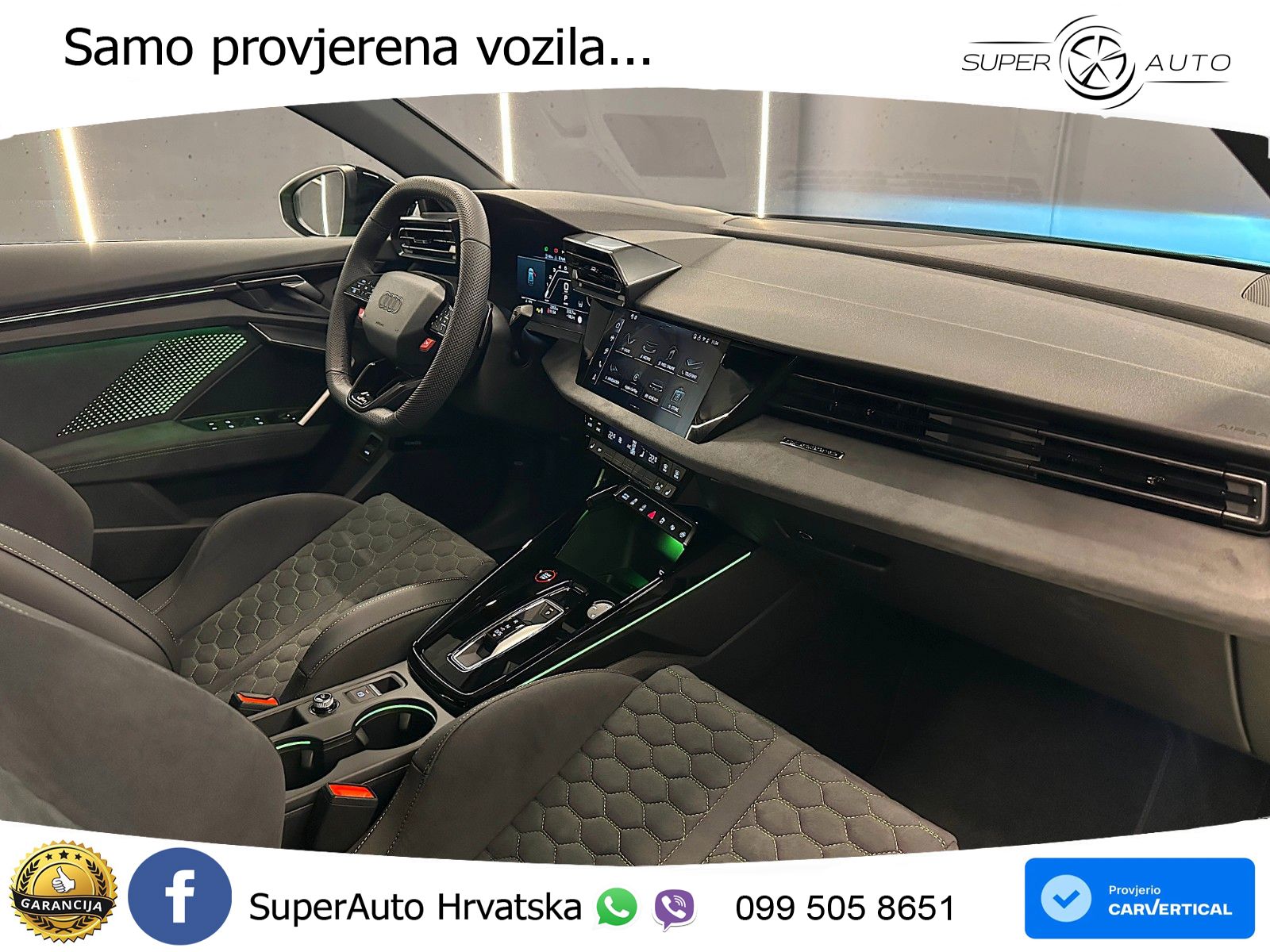 Audi RS3 Sedan 2.5 TFSI (400 KS) quattro S tronic LED+ACC