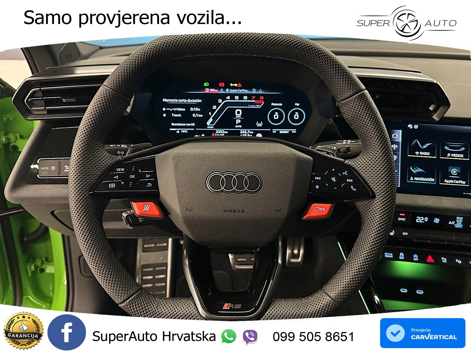 Audi RS3 Sedan 2.5 TFSI (400 KS) quattro S tronic LED+ACC