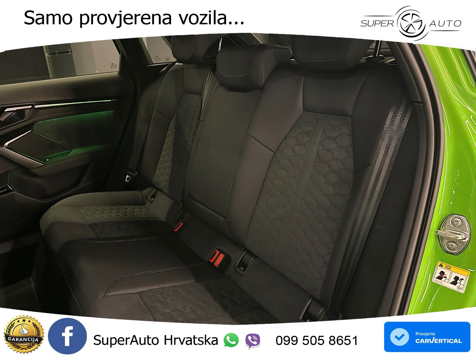 Audi RS3 Sedan 2.5 TFSI (400 KS) quattro S tronic LED+ACC