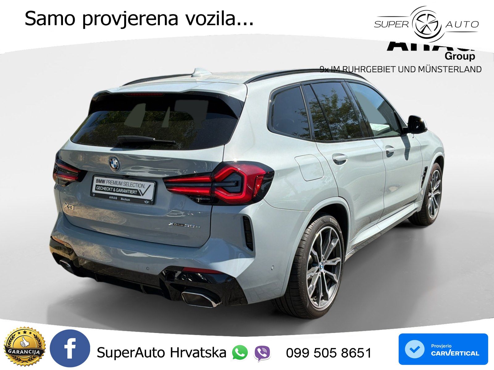 BMW X3 30e xDrive Steptronic M Sport LED+GR SJED+ACC