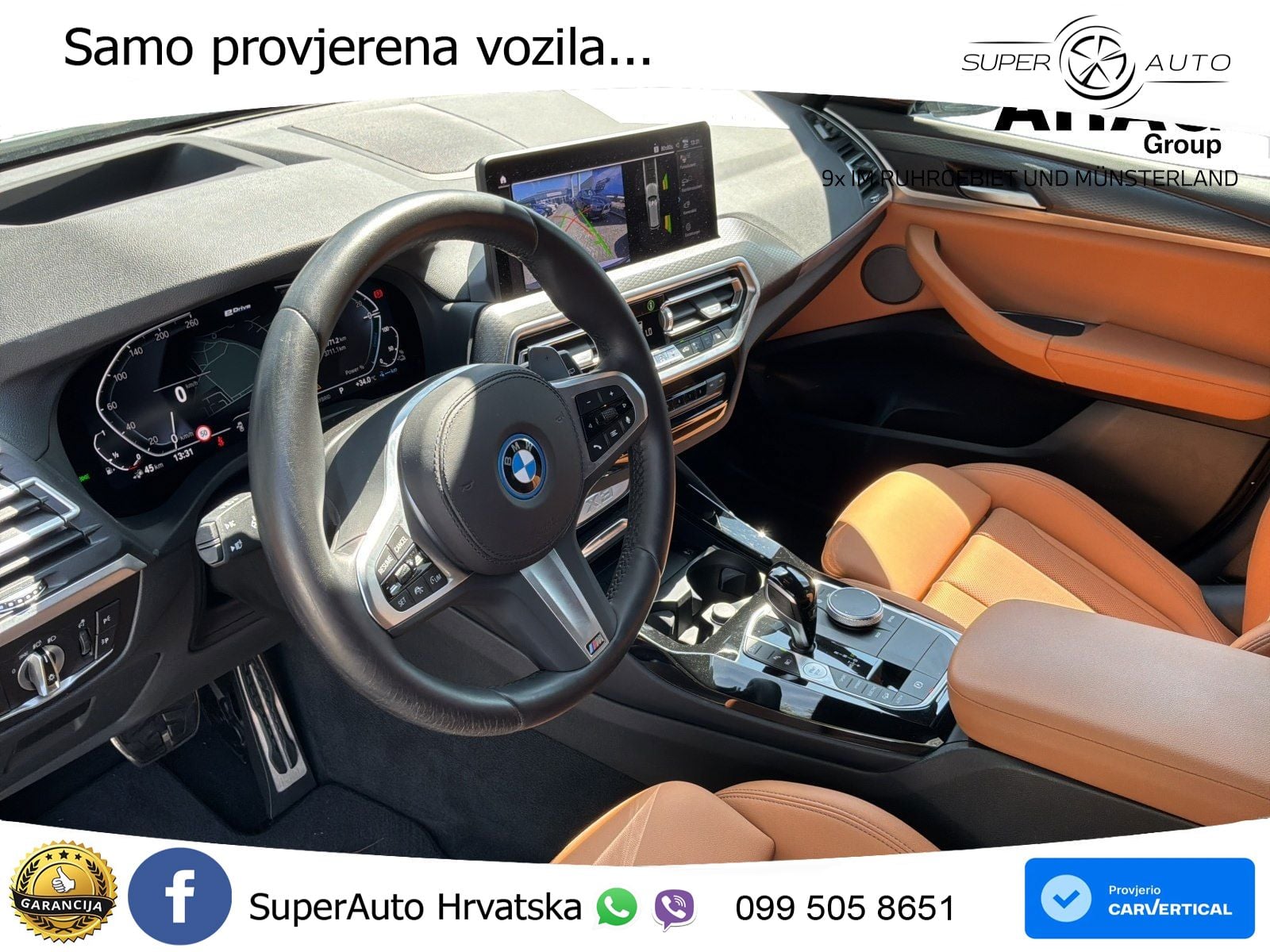 BMW X3 30e xDrive Steptronic M Sport LED+GR SJED+ACC