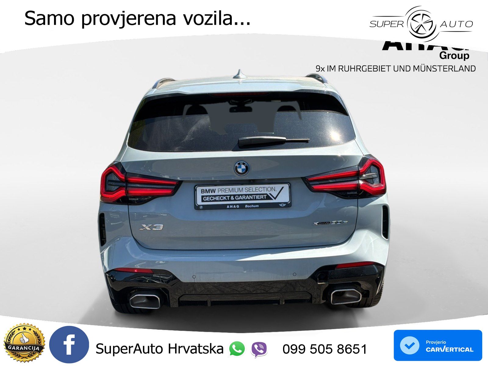 BMW X3 30e xDrive Steptronic M Sport LED+GR SJED+ACC