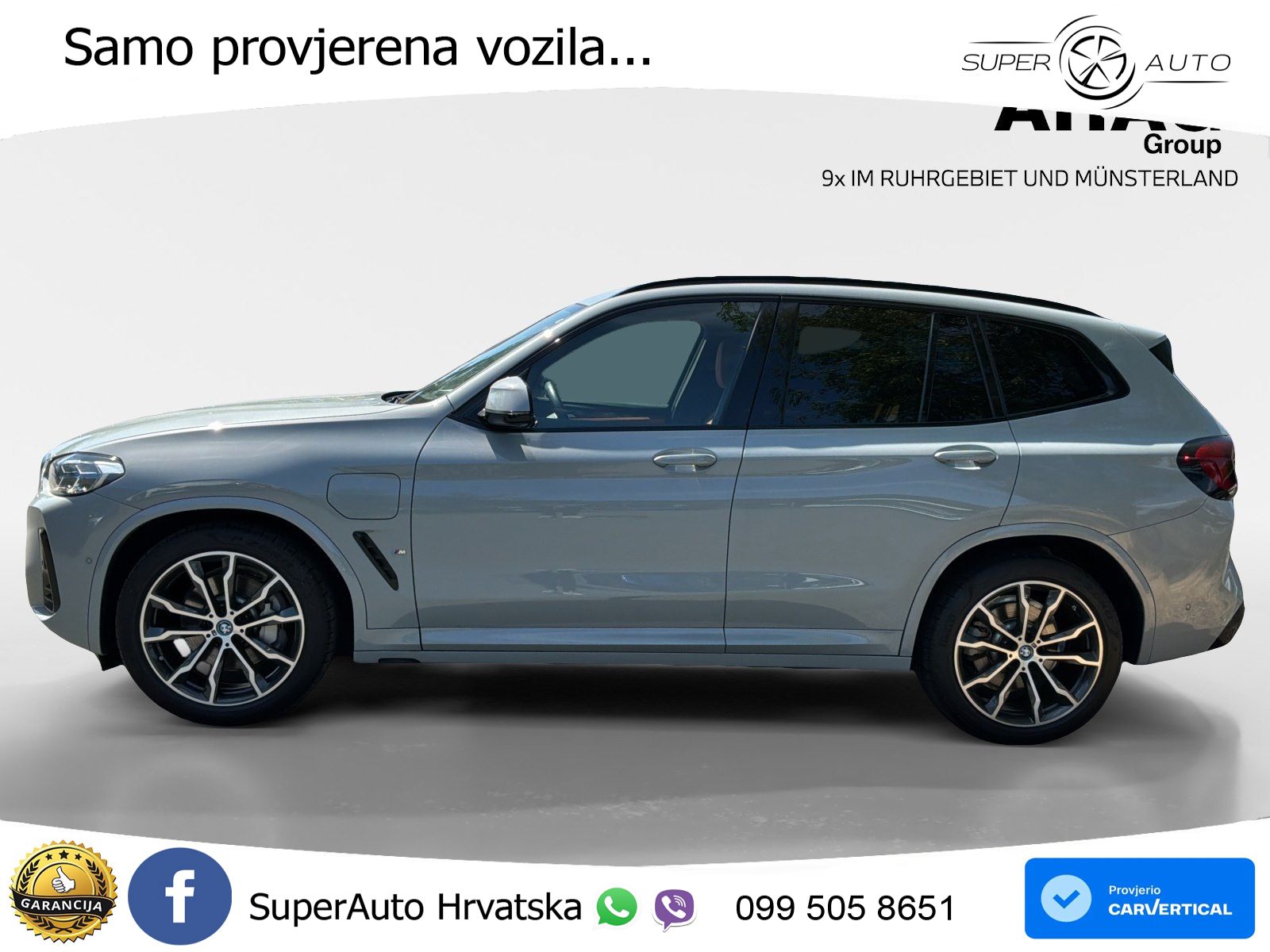 BMW X3 30e xDrive Steptronic M Sport LED+GR SJED+ACC