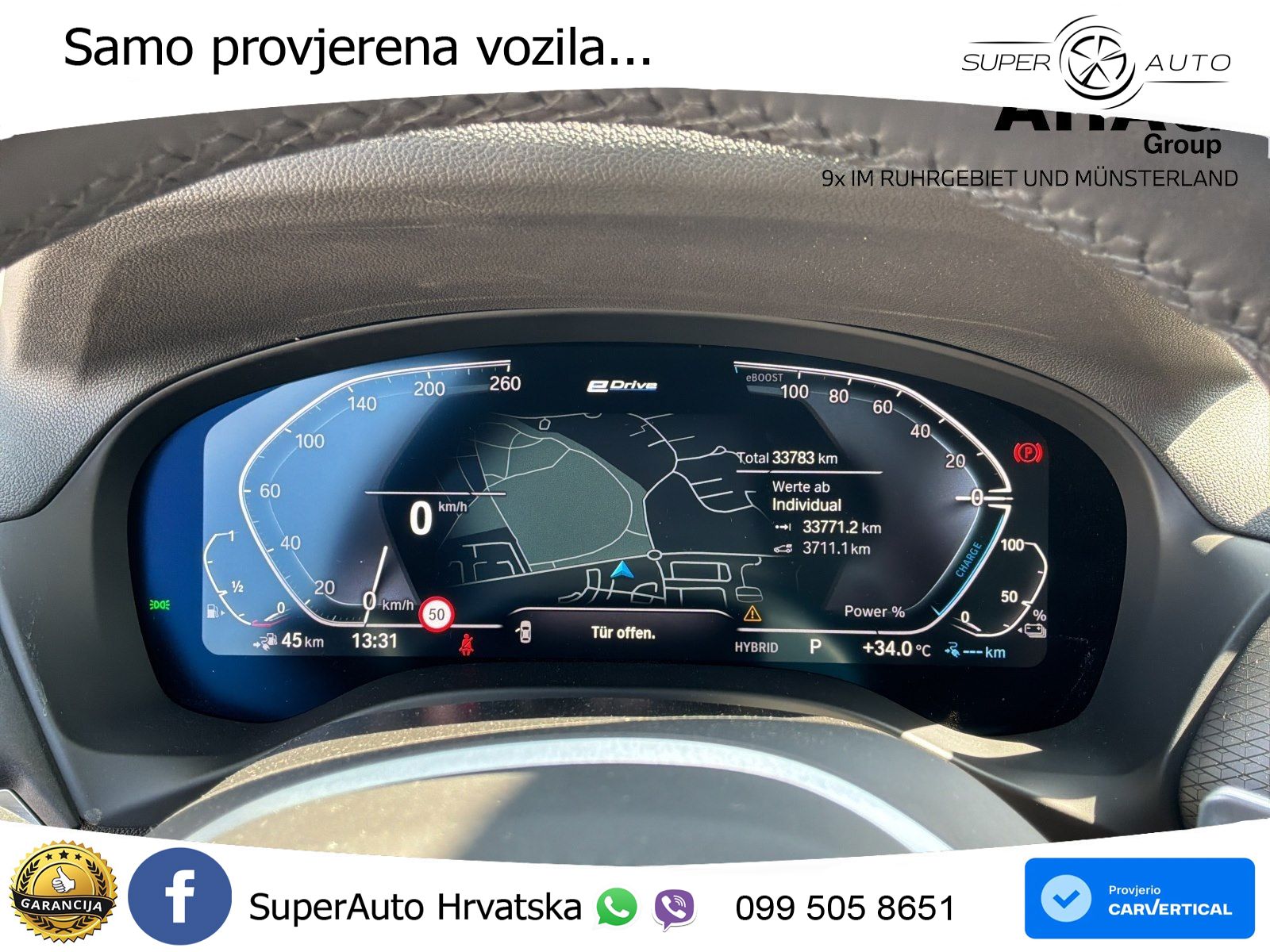 BMW X3 30e xDrive Steptronic M Sport LED+GR SJED+ACC