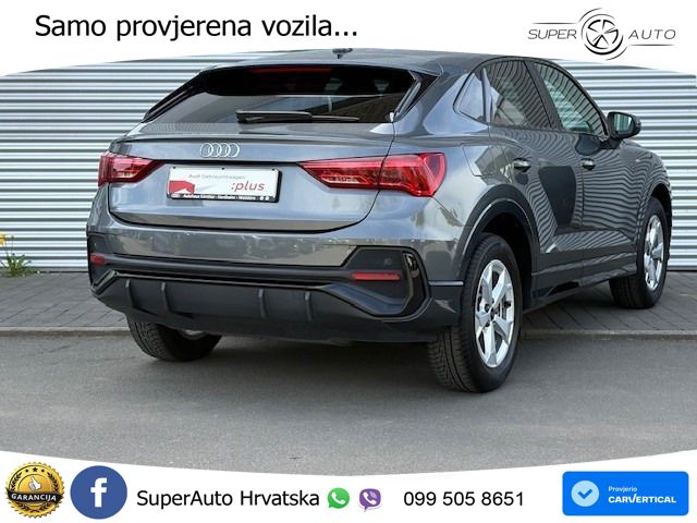Audi Q3 Sportback 45 TFSIe (245 KS) S tronic S line LED+GR SJED+ACC
