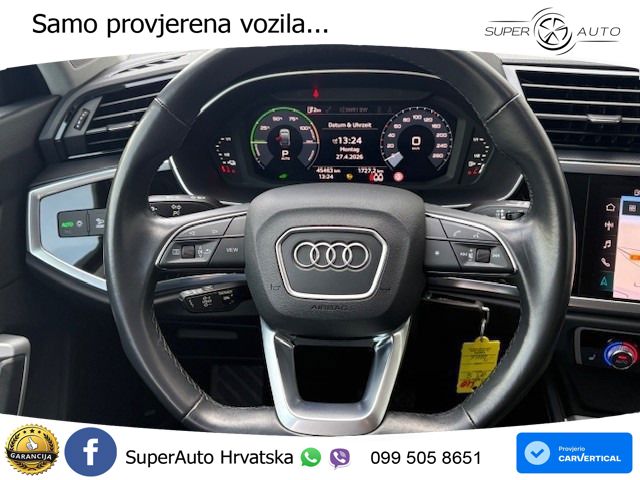 Audi Q3 Sportback 45 TFSIe (245 KS) S tronic S line LED+GR SJED+ACC
