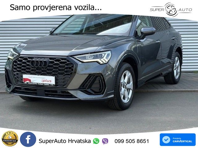 Audi Q3 Sportback 45 TFSIe (245 KS) S tronic S line LED+GR SJED+ACC
