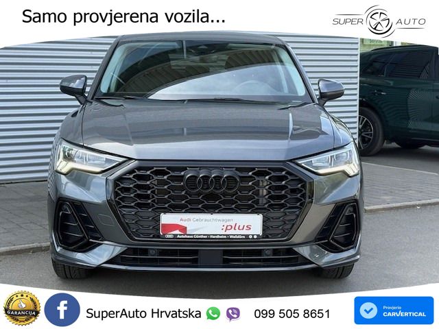 Audi Q3 Sportback 45 TFSIe (245 KS) S tronic S line LED+GR SJED+ACC