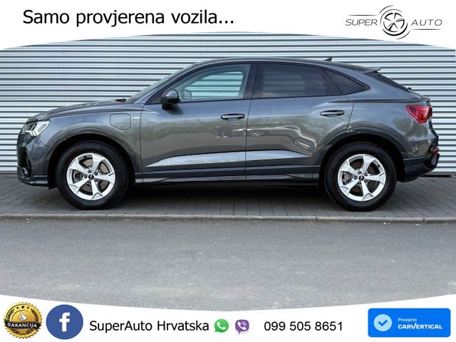 Audi Q3 Sportback 45 TFSIe (245 KS) S tronic S line LED+GR SJED+ACC