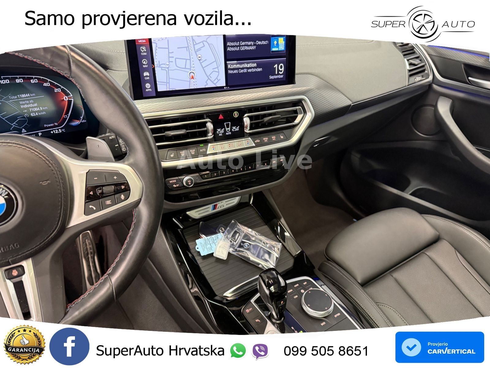 BMW X3 M40d xDrive Steptronic LED+GR SJED+ACC