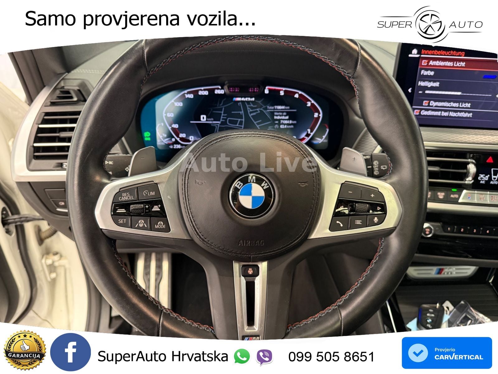 BMW X3 M40d xDrive Steptronic LED+GR SJED+ACC