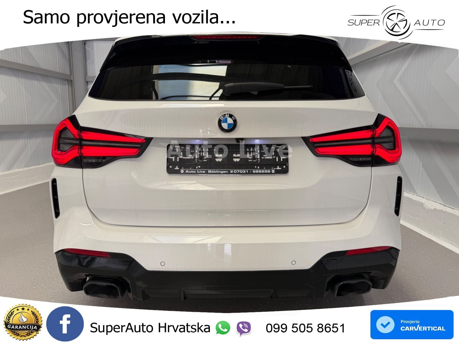 BMW X3 M40d xDrive Steptronic LED+GR SJED+ACC