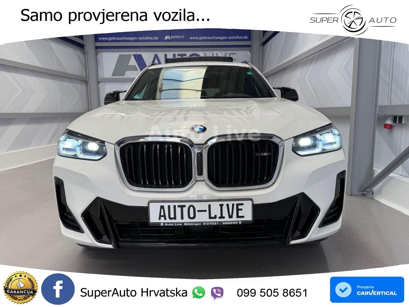 BMW X3 M40d xDrive Steptronic LED+GR SJED+ACC