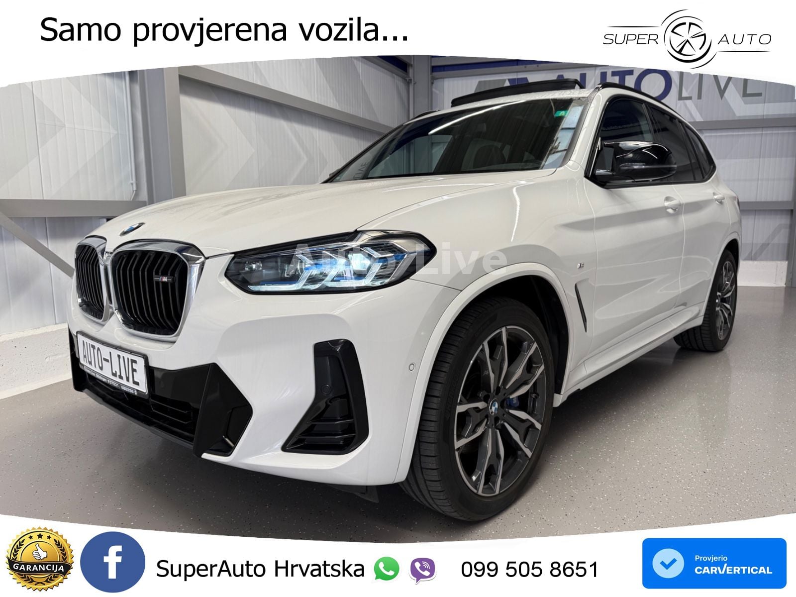 BMW X3 M40d xDrive Steptronic LED+GR SJED+ACC