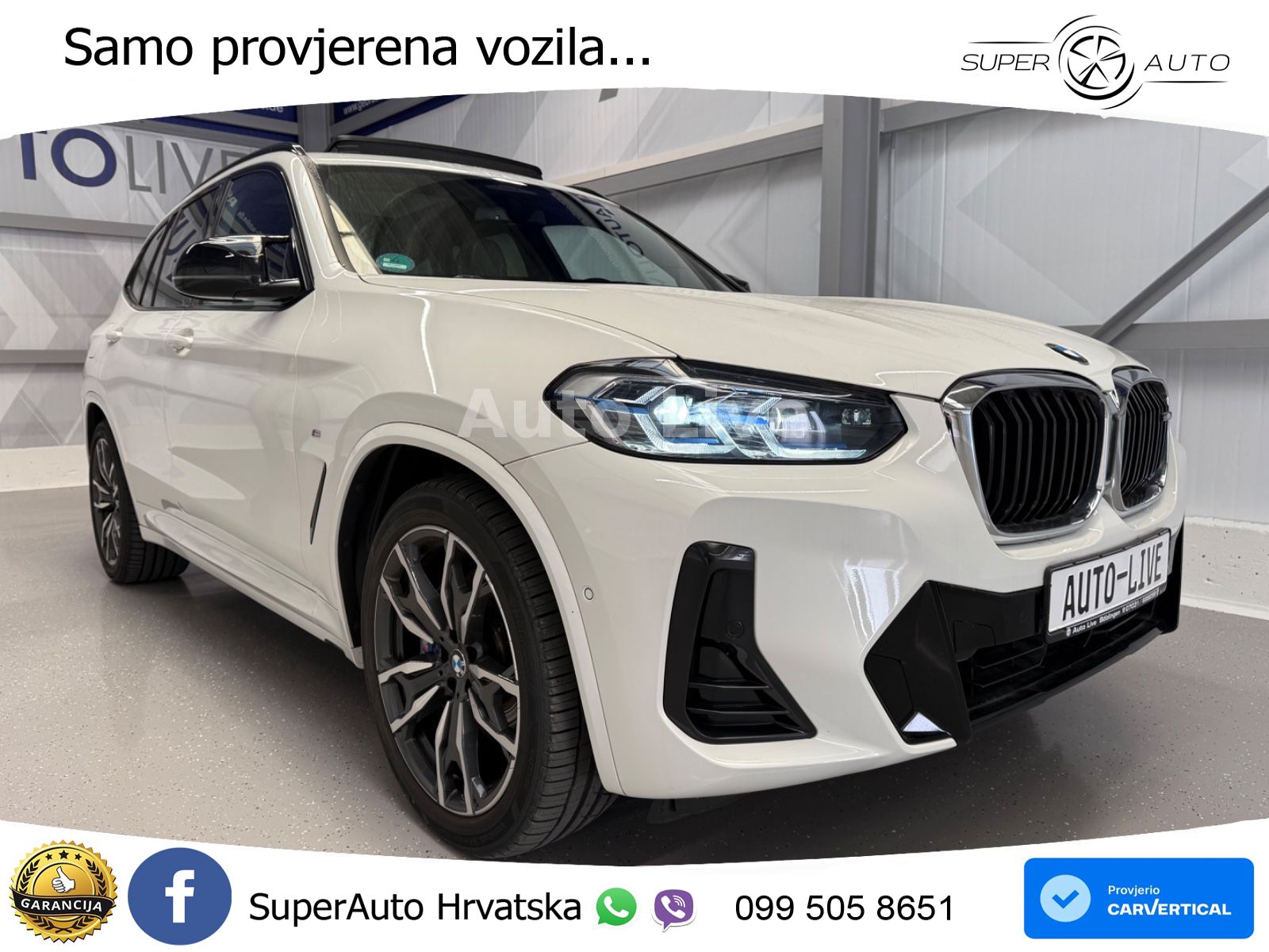BMW X3 M40d xDrive Steptronic LED+GR SJED+ACC