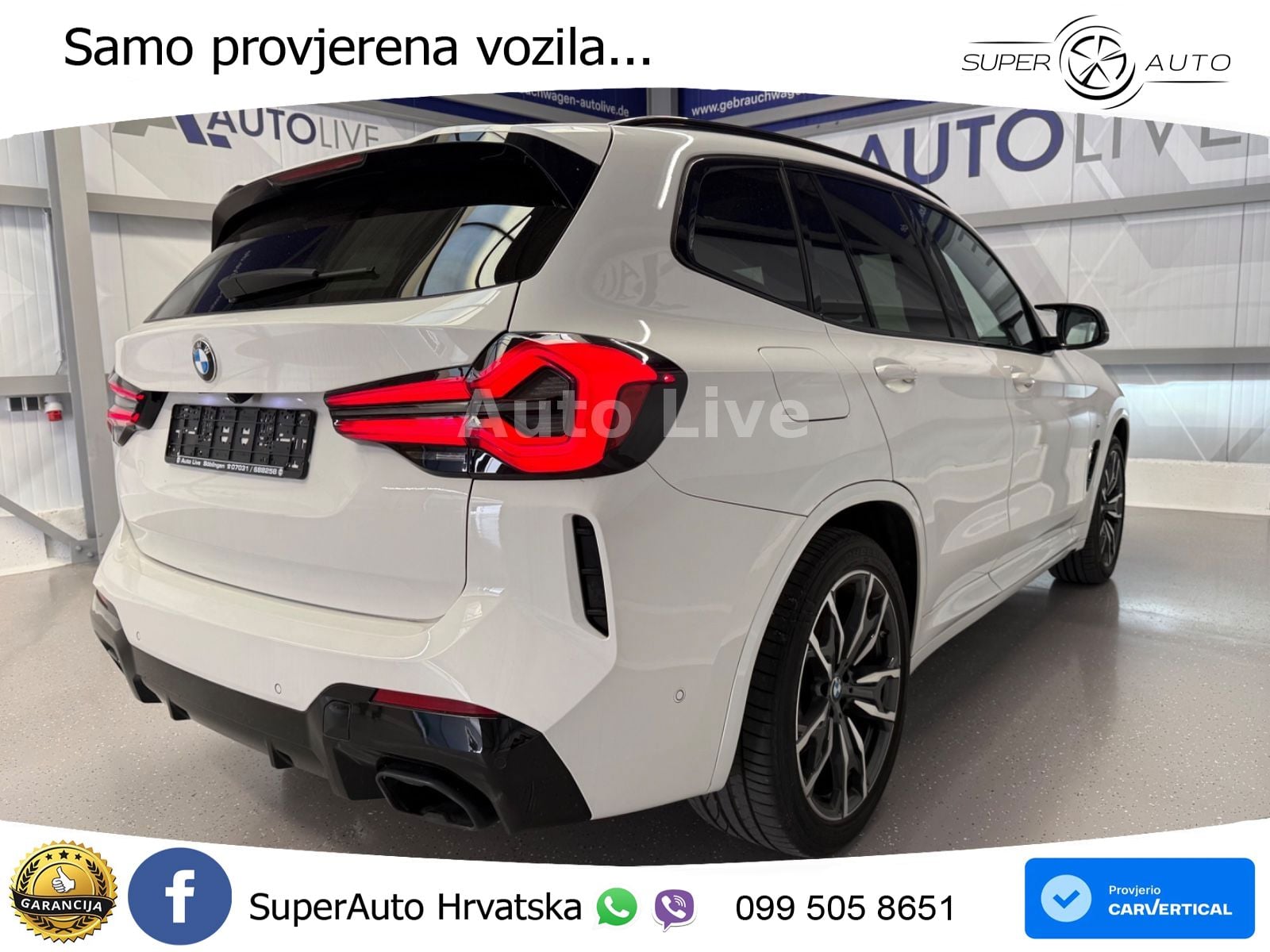 BMW X3 M40d xDrive Steptronic LED+GR SJED+ACC