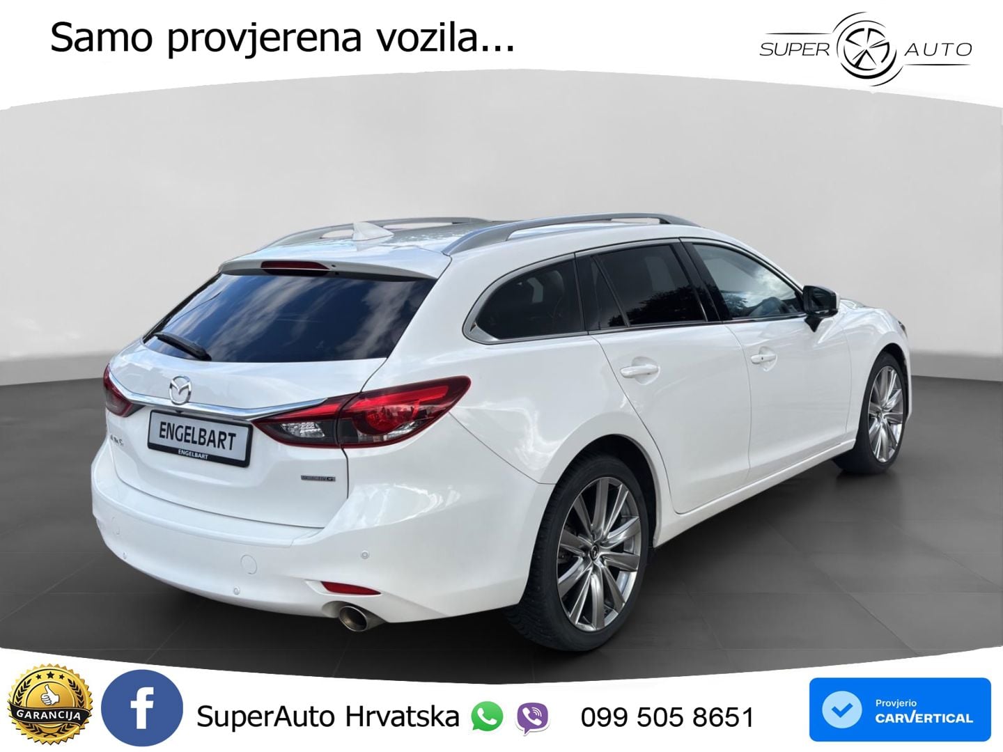 Mazda 6 Sport Combi 2.0 SKYACTIV-G (165 KS) SKYACTIV-Drive MATRIX+GR SJED+KAM